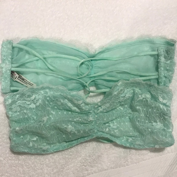 NEW Free People Lace Bandeau Strappy Bralette - Picture 3 of 8